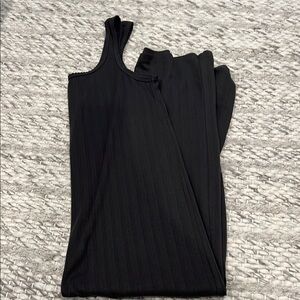 Z Supply Charcoal POINTELLE dress BRAND NEW